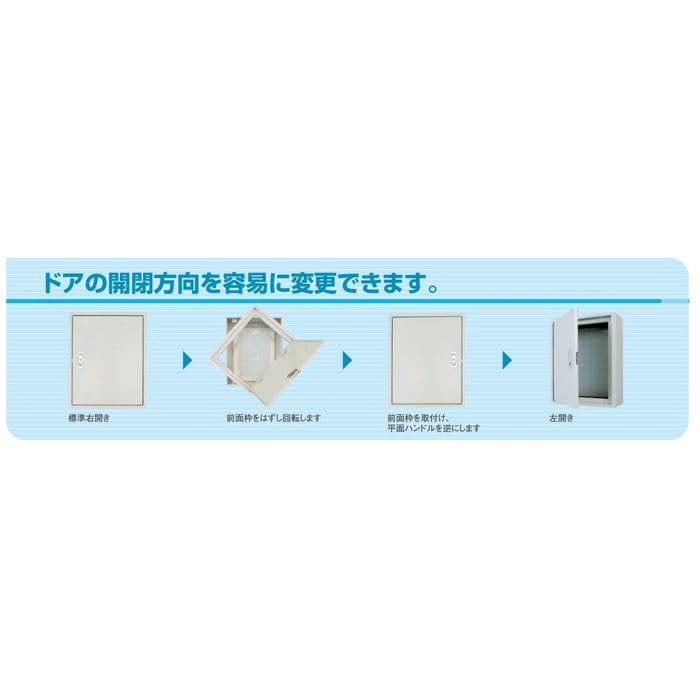 Amazon | 河村電器 盤用キャビネット 鉄板製 屋内用 BX 6040-16K